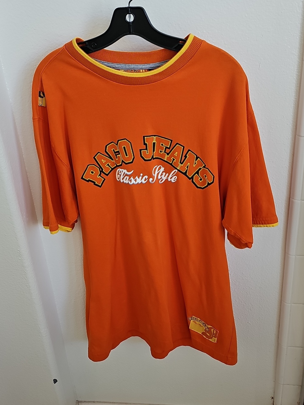 Vintage Y2k/90s-era Paco Jeans Promotional  T-Shirt Medium